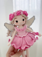 Rosalise Rose Fairy Doll