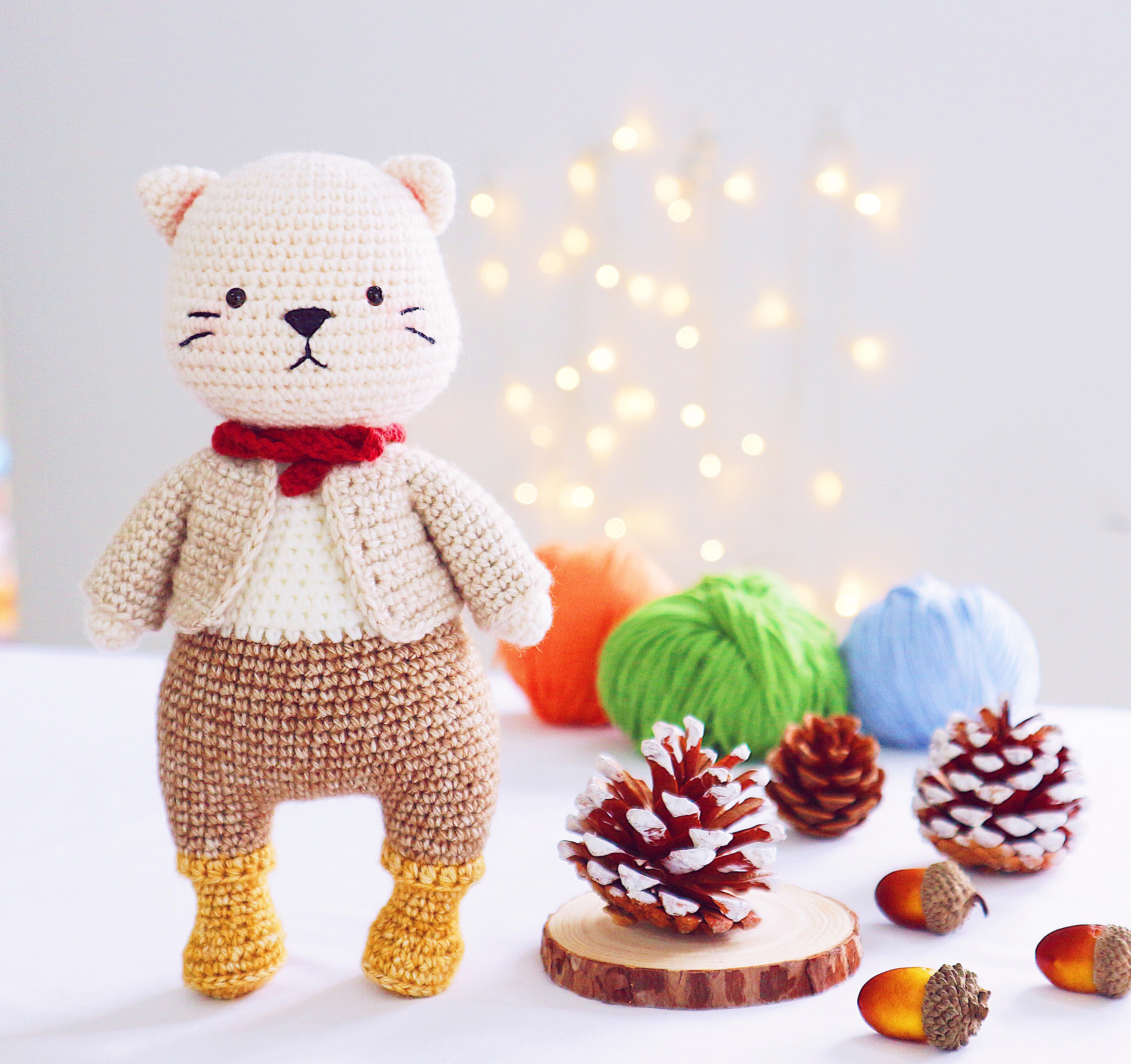 Dog and Cat Crochet Pattern