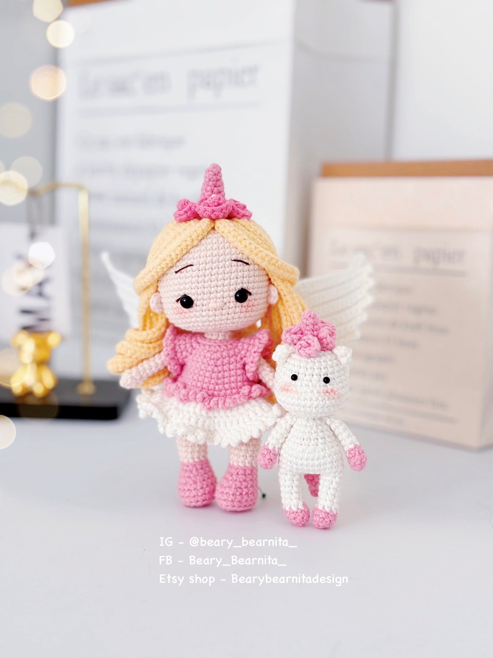 Jenny Unicorn Fairy Amigurumi Doll Pattern