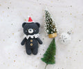 Black Bear Xmas Crochet Pattern