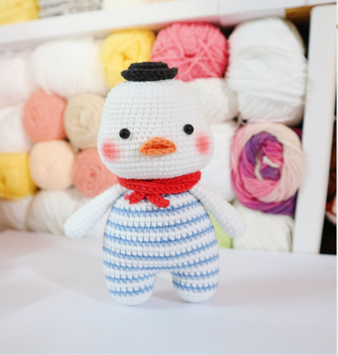 Ocean Duck Crochet Pattern